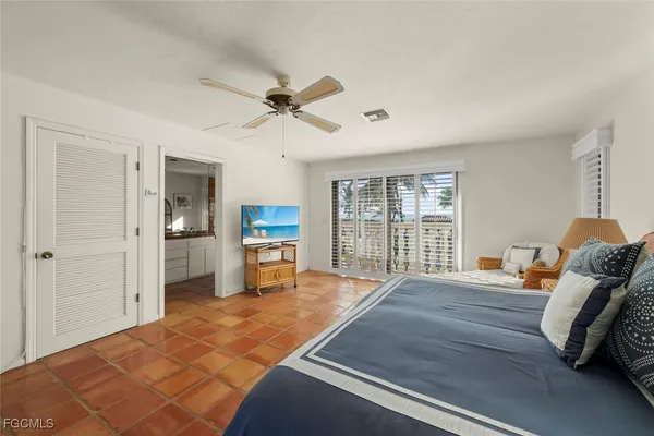 a room with furniture and a window