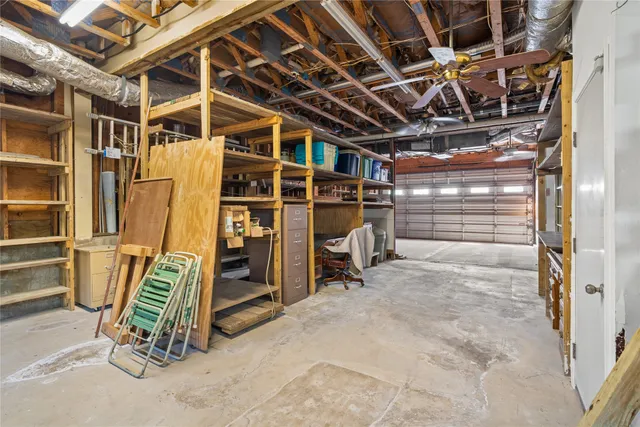 a view of an entryway with a floor to ceiling window