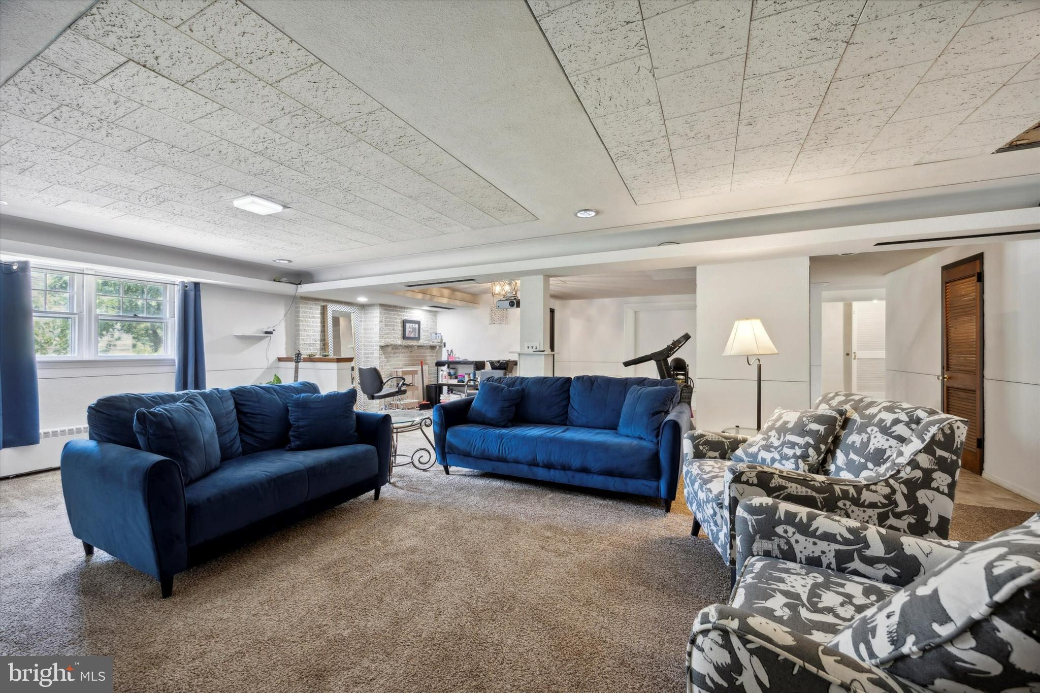 110 North State Road Springfield, PA 19064 - Photo 16 of 25 Walkout basement family room/rec room