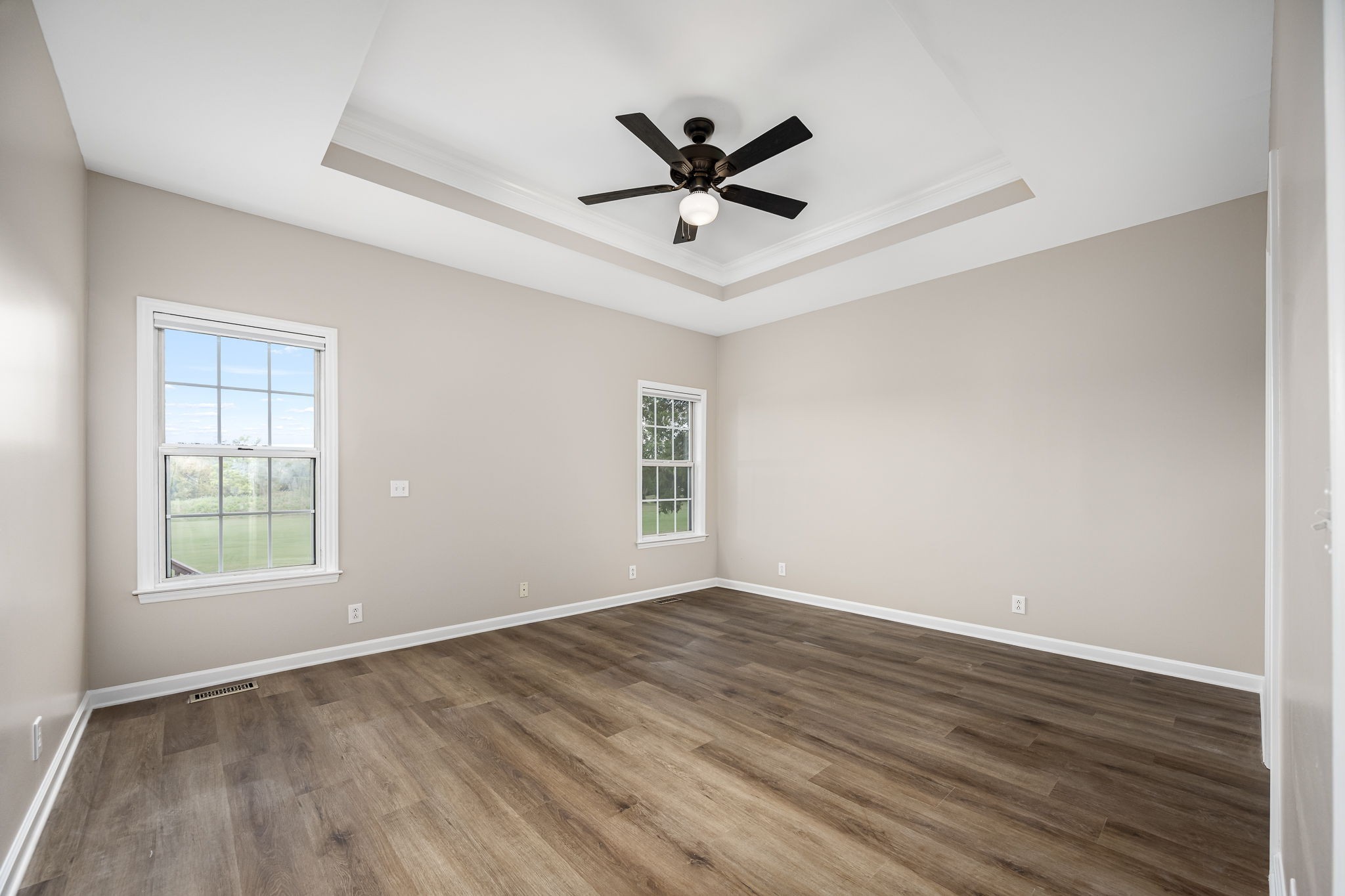 339 Calumet Trace Murfreesboro, TN 37127 - Photo 15 of 24 wooden floor in an empty room with a window