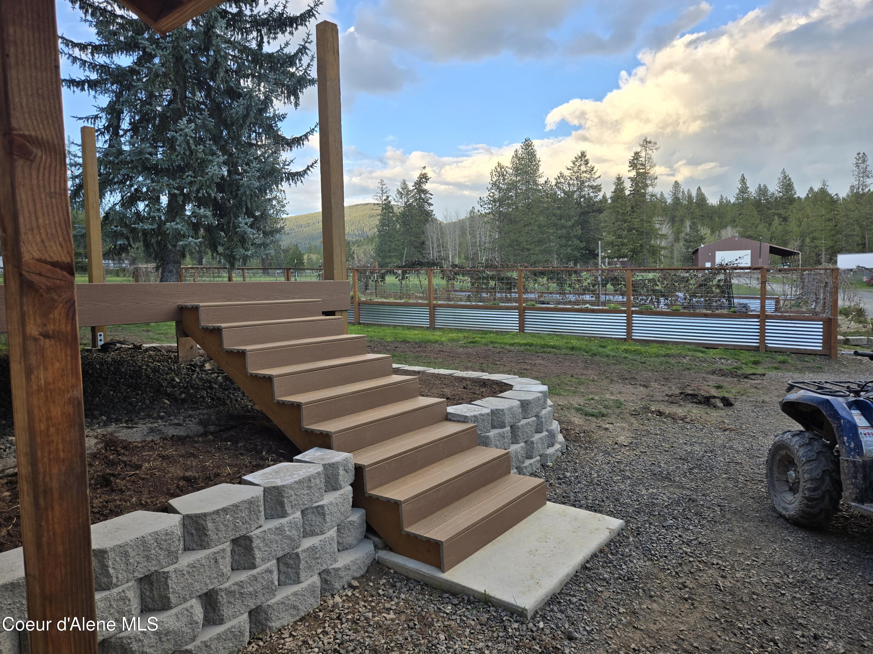 6420 Hells Gulch Road St. Maries, ID 83861 - Photo 39 of 90 New Raised Bed and Deck in Progress