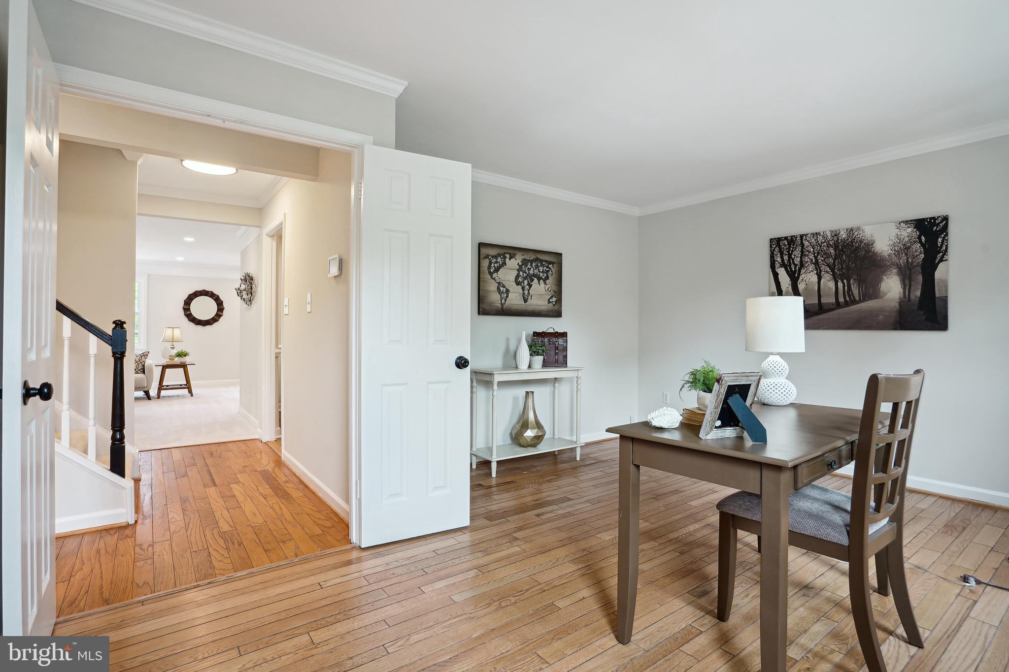 5809 Tudor Lane Rockville, MD 20852 - Photo 22 of 42 4th Bdrm - set up as office, on main level