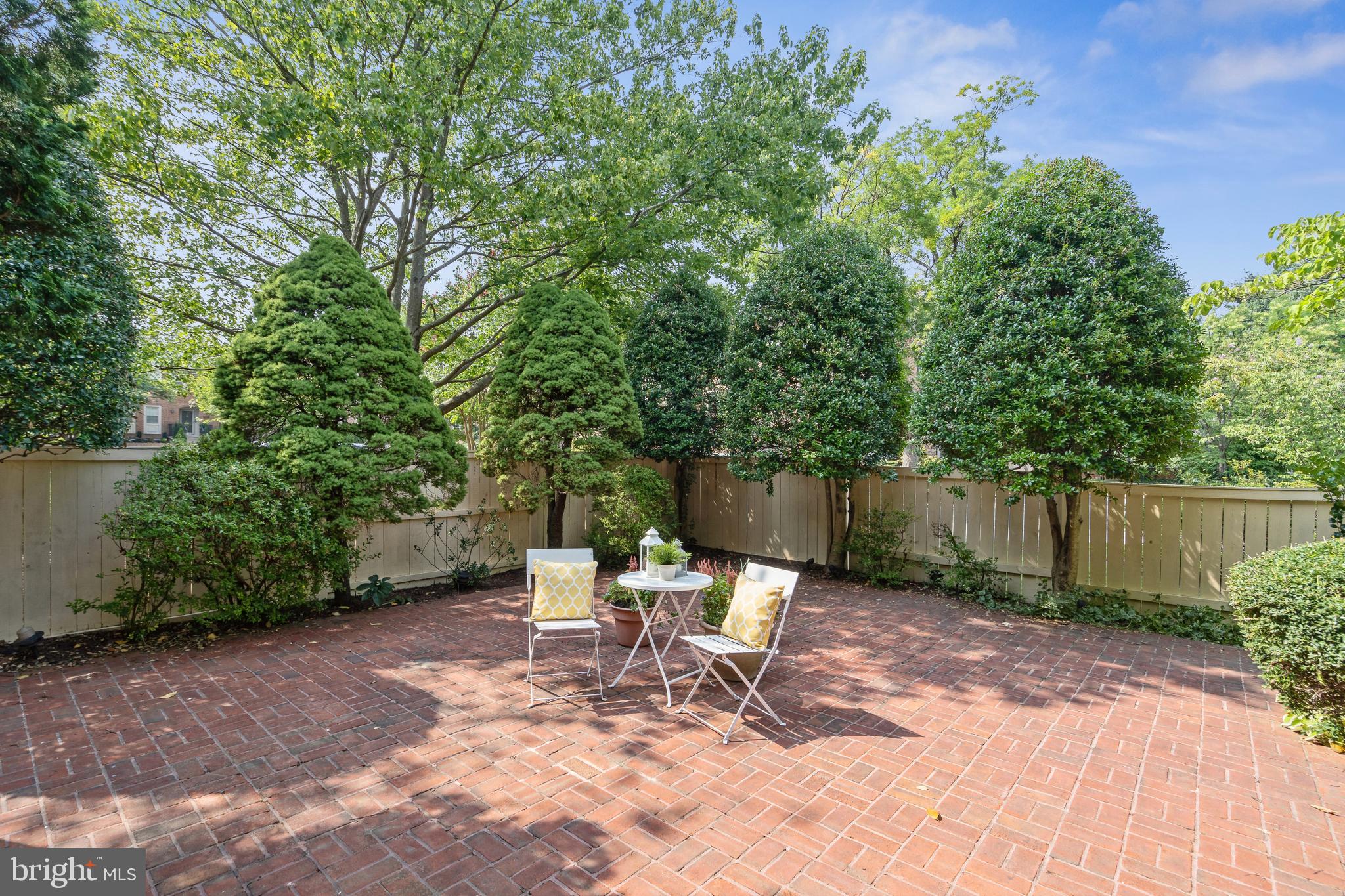 5809 Tudor Lane Rockville, MD 20852 - Photo 33 of 42 Rear Patio - entertain, relax, rest