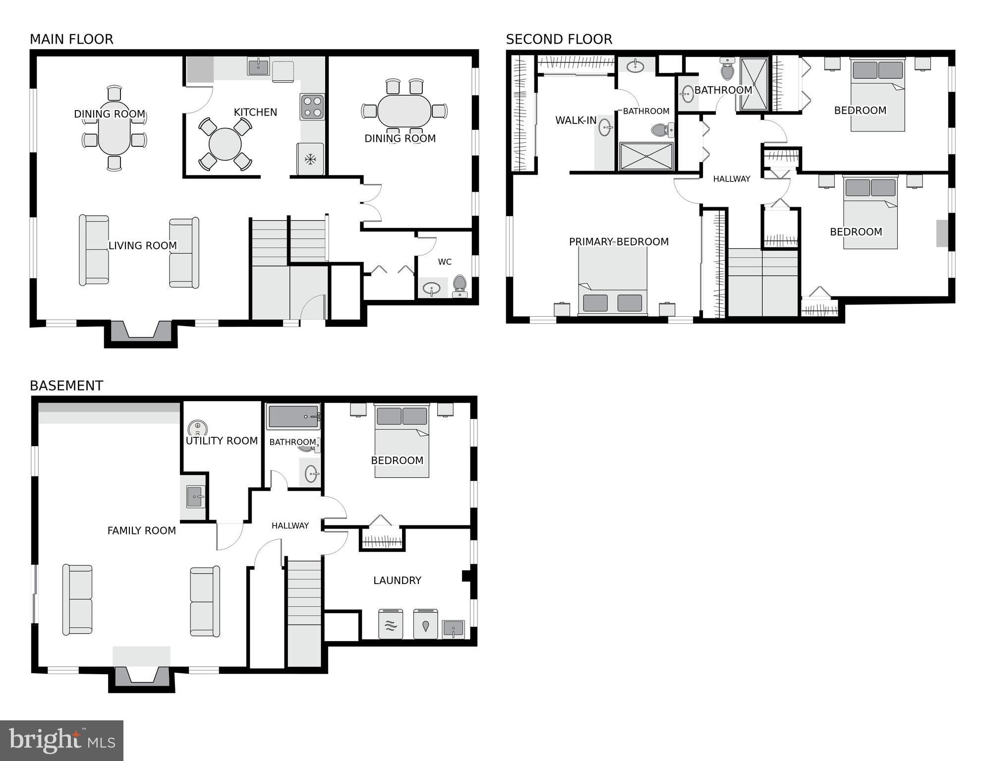 5809 Tudor Lane Rockville, MD 20852 - Photo 38 of 42 Floors Plans
