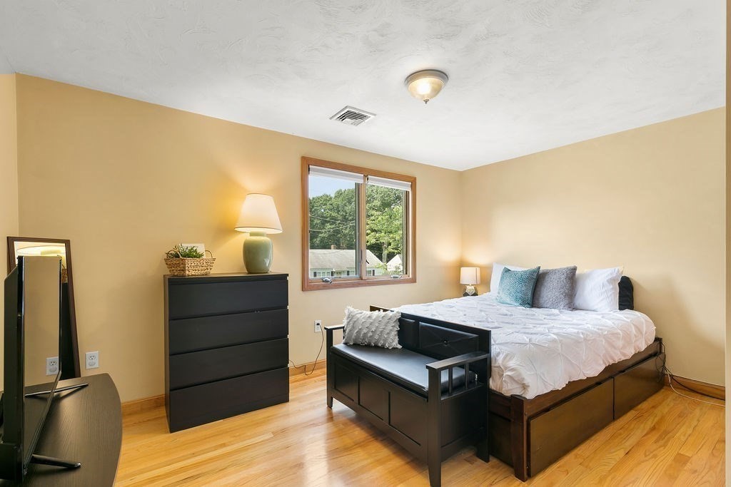 11 Amherst Road Stoughton, MA 02072 - Photo 18 of 42 a bedroom with a bed window and a closet