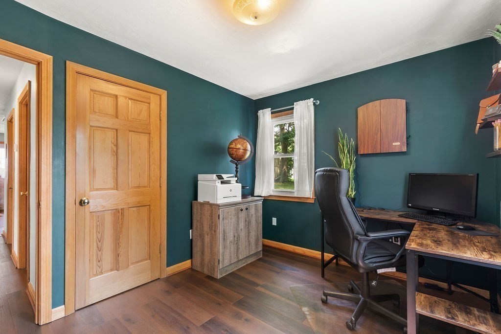 11 Amherst Road Stoughton, MA 02072 - Photo 21 of 42 a view of a workspace with furniture and a window