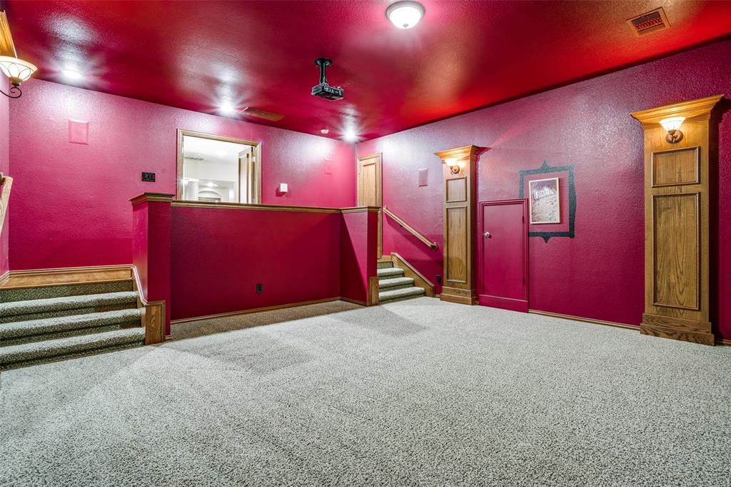 1212 Rio Grande Court Allen, TX 75013 - Photo 27 of 34 a view of empty room with red walls