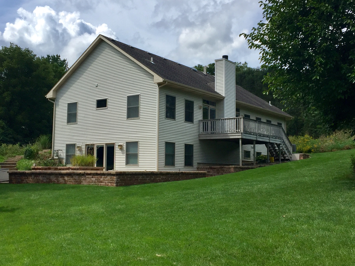 35W698 Ridge Road Dundee, IL 60102 - Photo 12 of 12 a front view of house with yard and green space