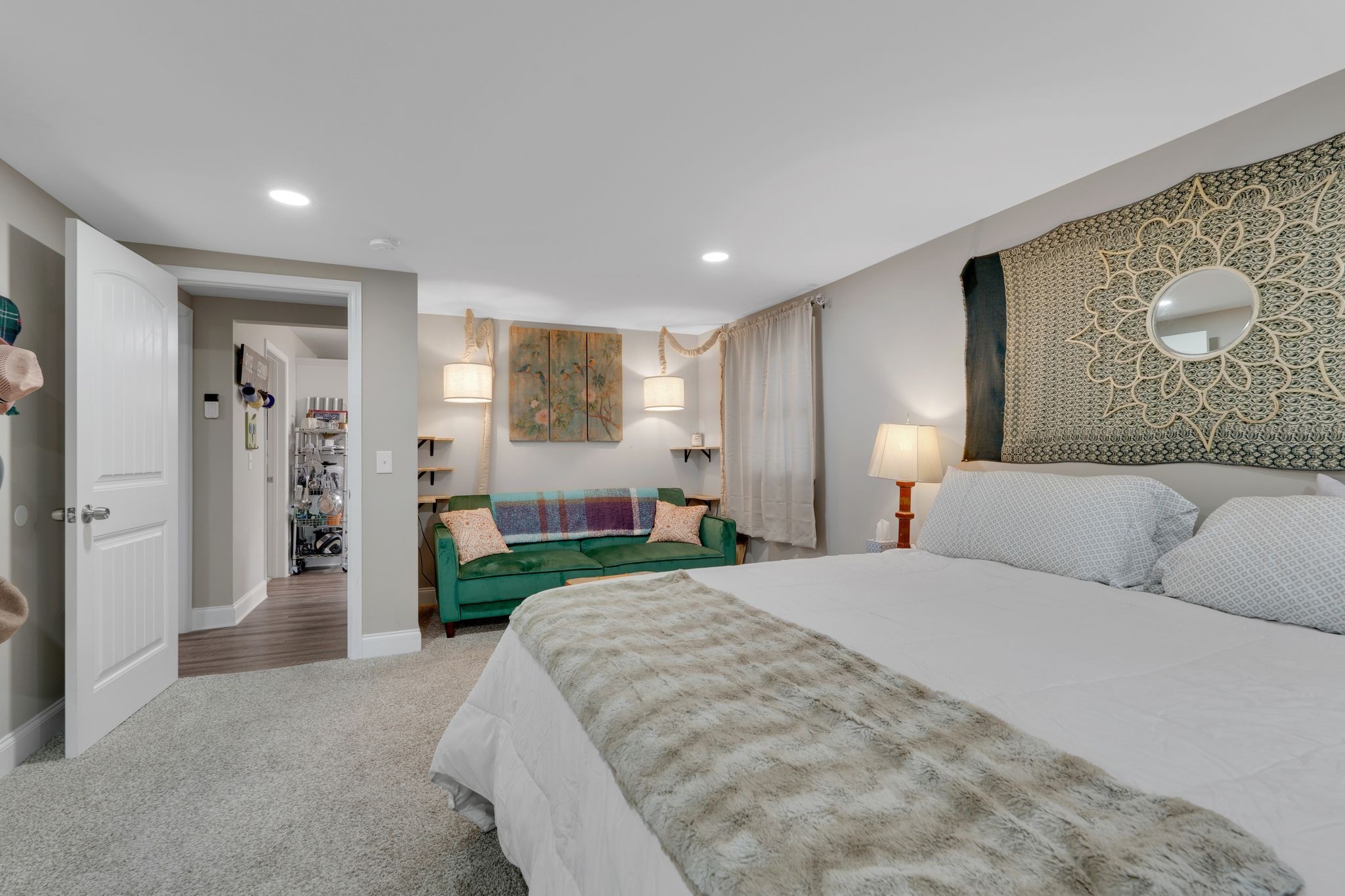 610 Polk Street Manchester, TN 37355 - Photo 25 of 30 a bed room with a bed and a view of bathroom