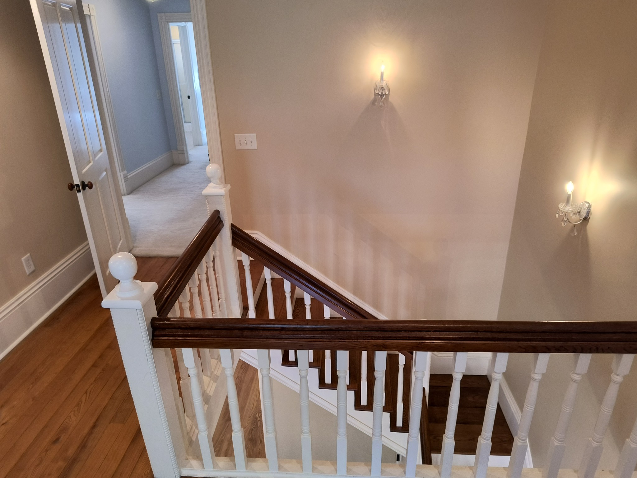 3460 Big Springs Road Lebanon, TN 37090 - Photo 38 of 74 a view of staircase with railing and white walls