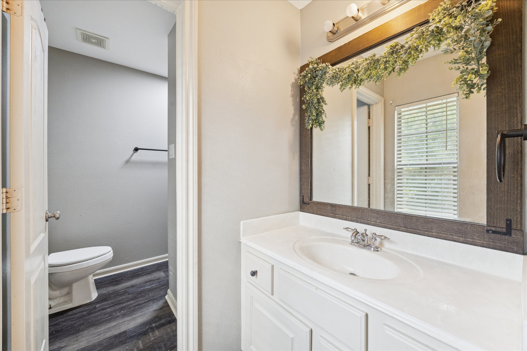 31030 North Imperial Path Lane Spring, TX 77386 - Photo 27 of 38 a bathroom with a granite countertop sink toilet and shower