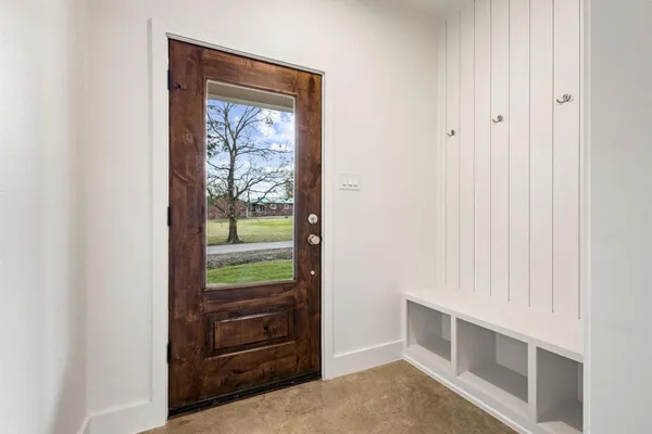 a view of an entryway