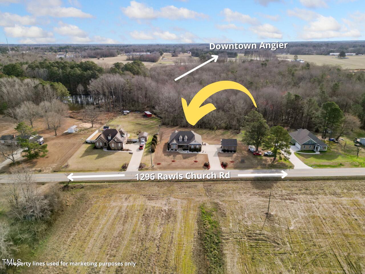 1296 Rawls Church Road Angier, NC 27501 - Photo 53 of 56 rawls church - 1280x960 MLS As of