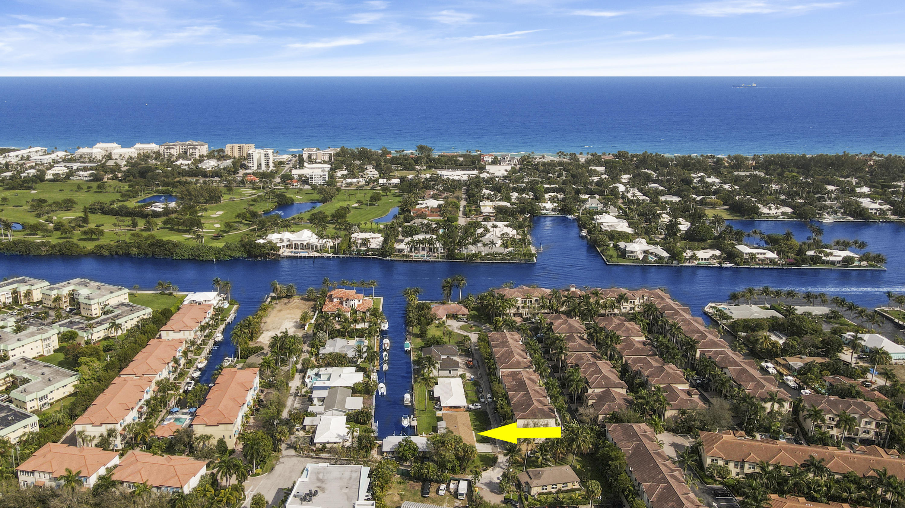 807 Palmer Road Delray Beach, FL 33483 - Photo 4 of 28 EAST VIEW TO OCEAN