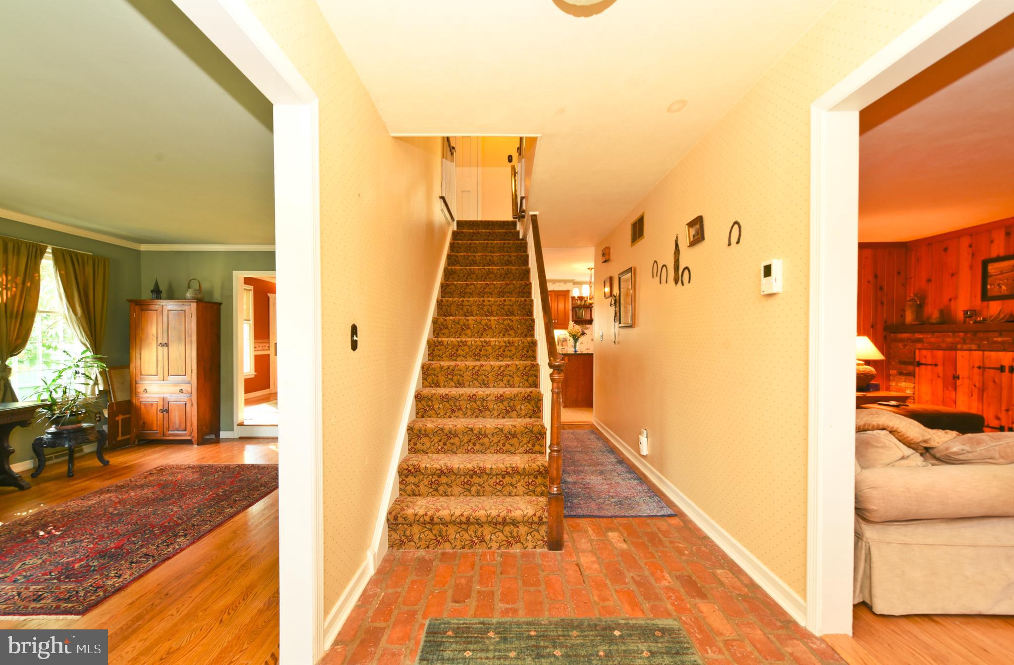 74 Mountainview Road Ewing, NJ 08628 - Photo 5 of 39 Entrance Foyer with brick floor