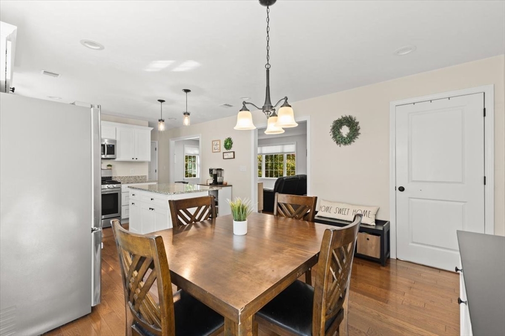 25 Upton Street Hanson, MA 02341 - Photo 5 of 30 a view of kitchen and dining area with furniture