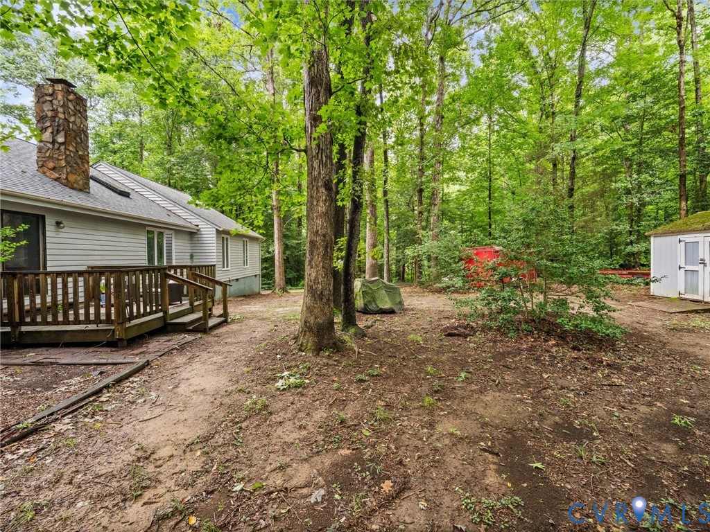 1625 Stone River Road North Chesterfield, VA 23235 - Photo 35 of 49 Expansive wooded lot featuring a light-colored sid