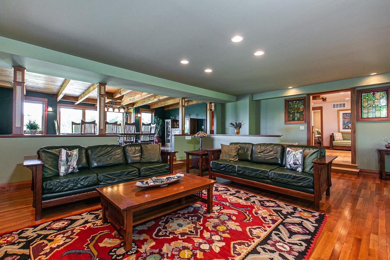 4757 North Hammer Road Scales Mound, IL 61075 - Photo 43 of 95 a living room with furniture and a rug