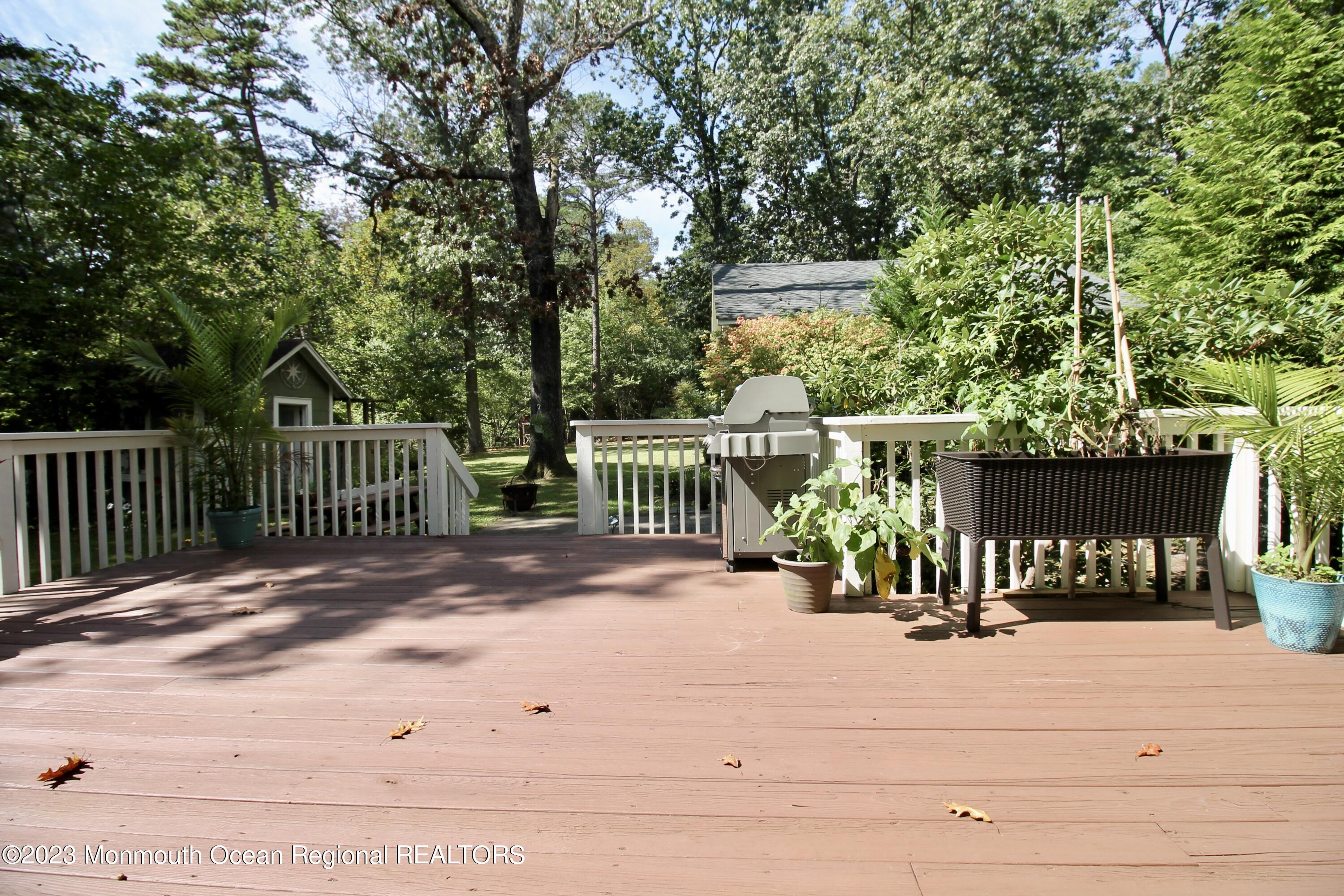 216 Lenape Trail Jackson, NJ 08527 - Photo 38 of 58 a view of street with deck