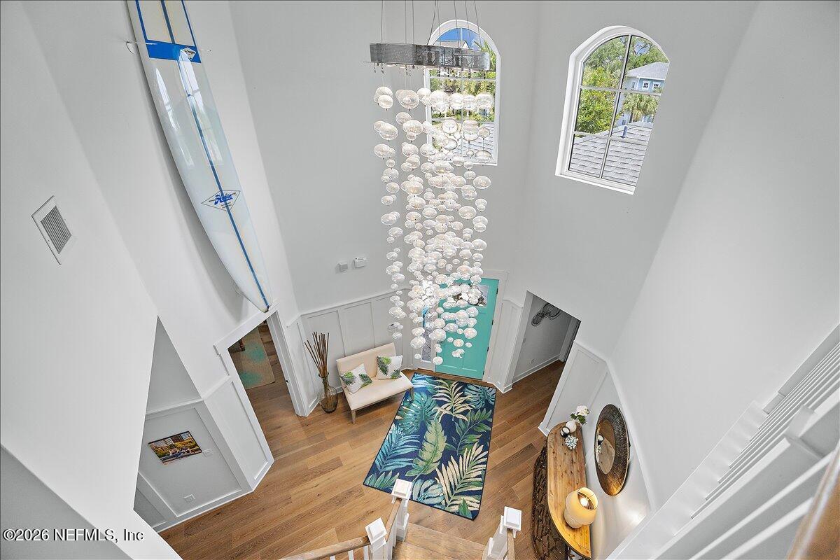 556 Timber Bridge Lane Atlantic Beach, FL 32233 - Photo 11 of 71 a view of entryway with wooden floor