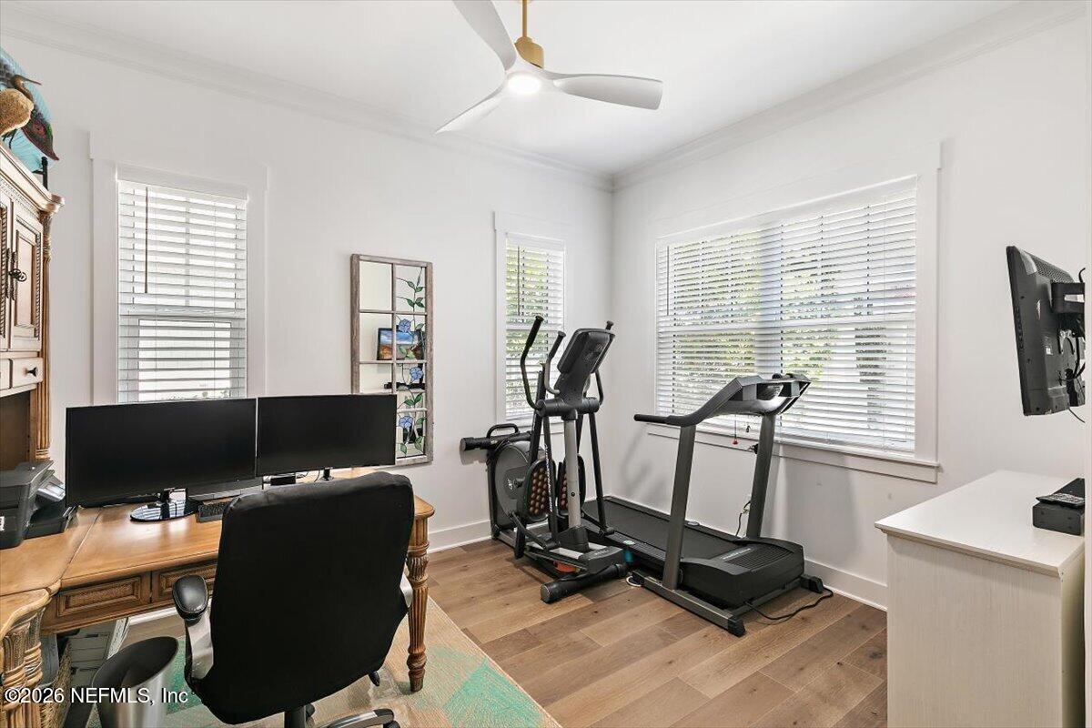 556 Timber Bridge Lane Atlantic Beach, FL 32233 - Photo 39 of 71 a view of a workspace with furniture and a window