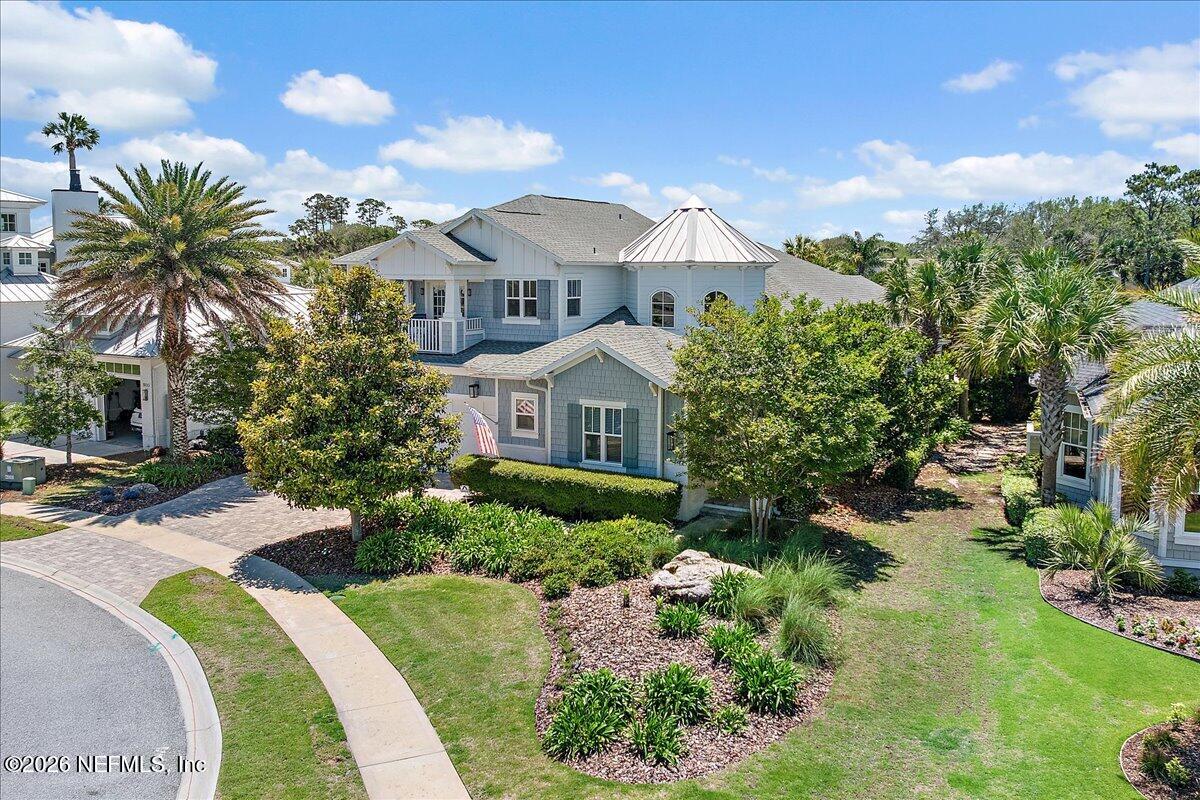 556 Timber Bridge Lane Atlantic Beach, FL 32233 - Photo 63 of 71 a view of a house with a big yard plants and large trees
