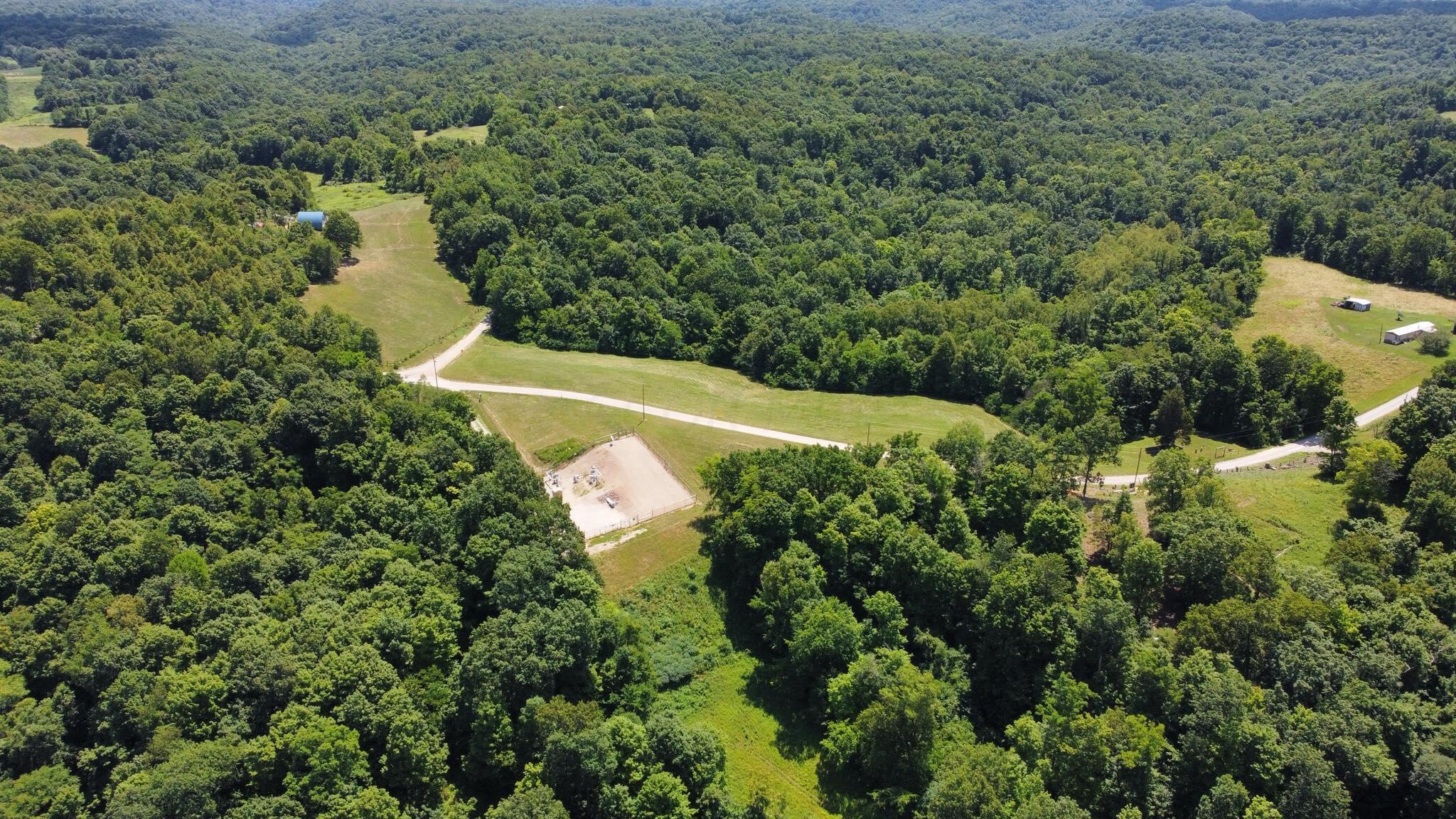 9951 Dozer Ridge Road Blue Rock, OH 43720 - Photo 8 of 14 Aerial View - 9951 Dozer Ridge Road, Blue Rock, OH 43720