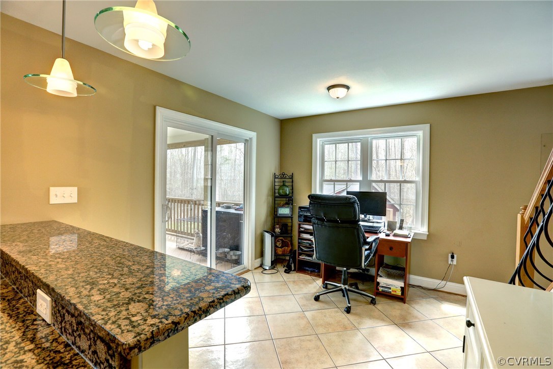 4947 Shannon Road Kents Store, VA 23084 - Photo 9 of 24 a view of a workspace with furniture