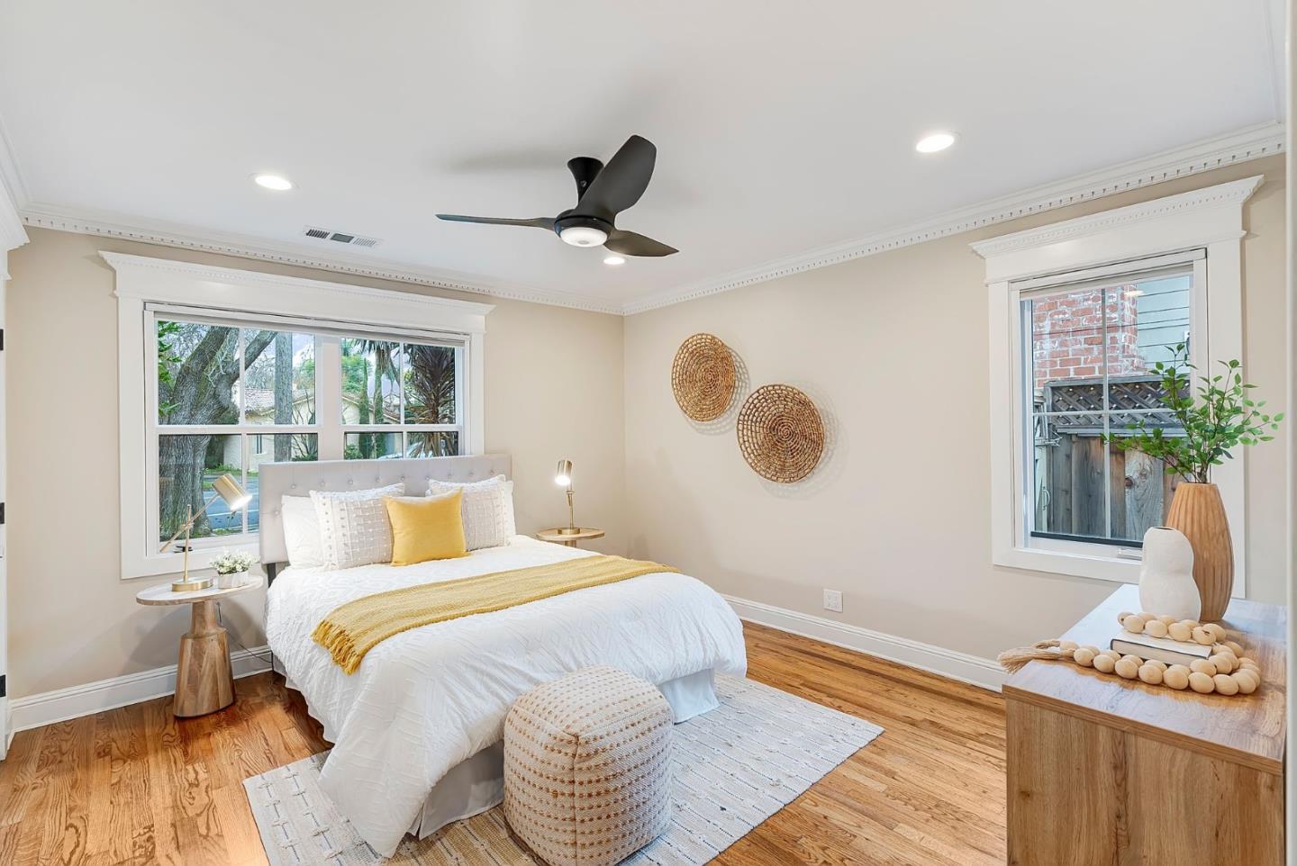 971 Pine Avenue San Jose, CA 95125 - Photo 23 of 36 a bedroom with a large bed and a window