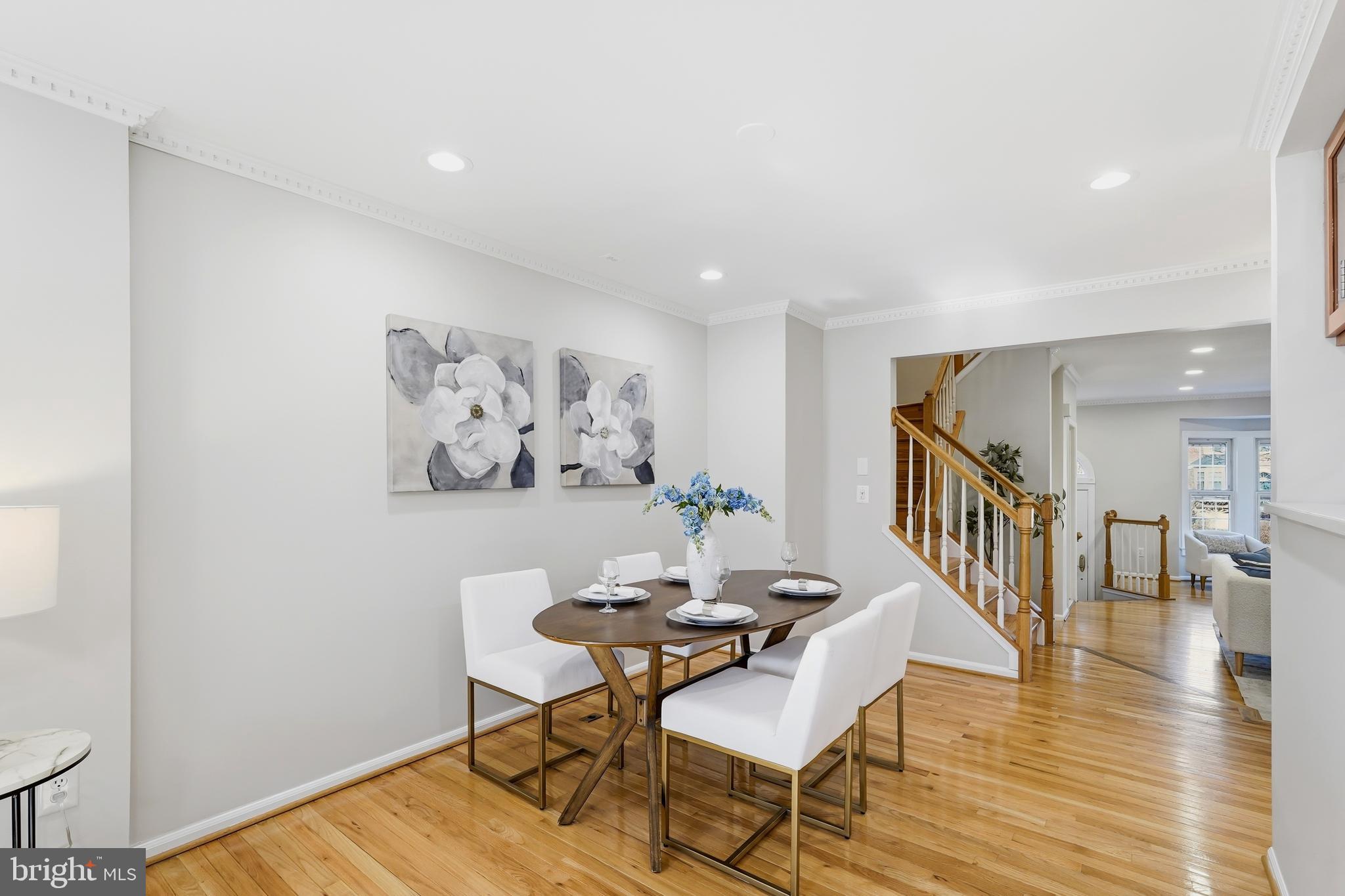 1472 Park Garden Lane Reston, VA 20194 - Photo 19 of 64 a view of a room with furniture and wooden floor