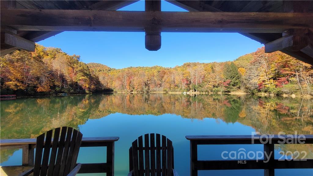 2 Lake Road, Unit 2C Old Fort, NC 28762 - Photo 10 of 11 a view of a lake from a balcony