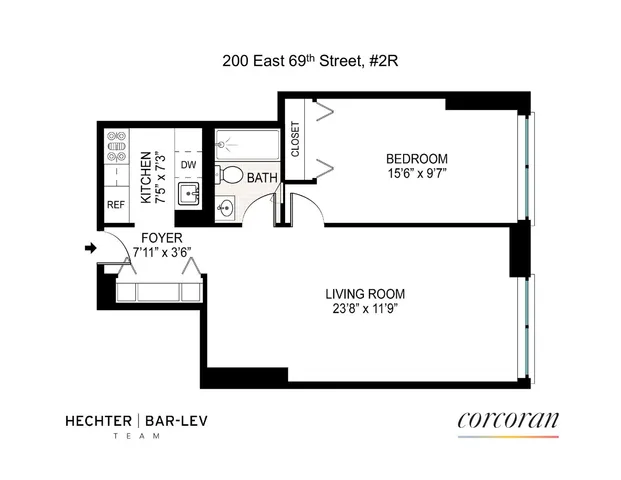 $775,000 | 200 East 69th Street, Unit 2R | Lenox Hill