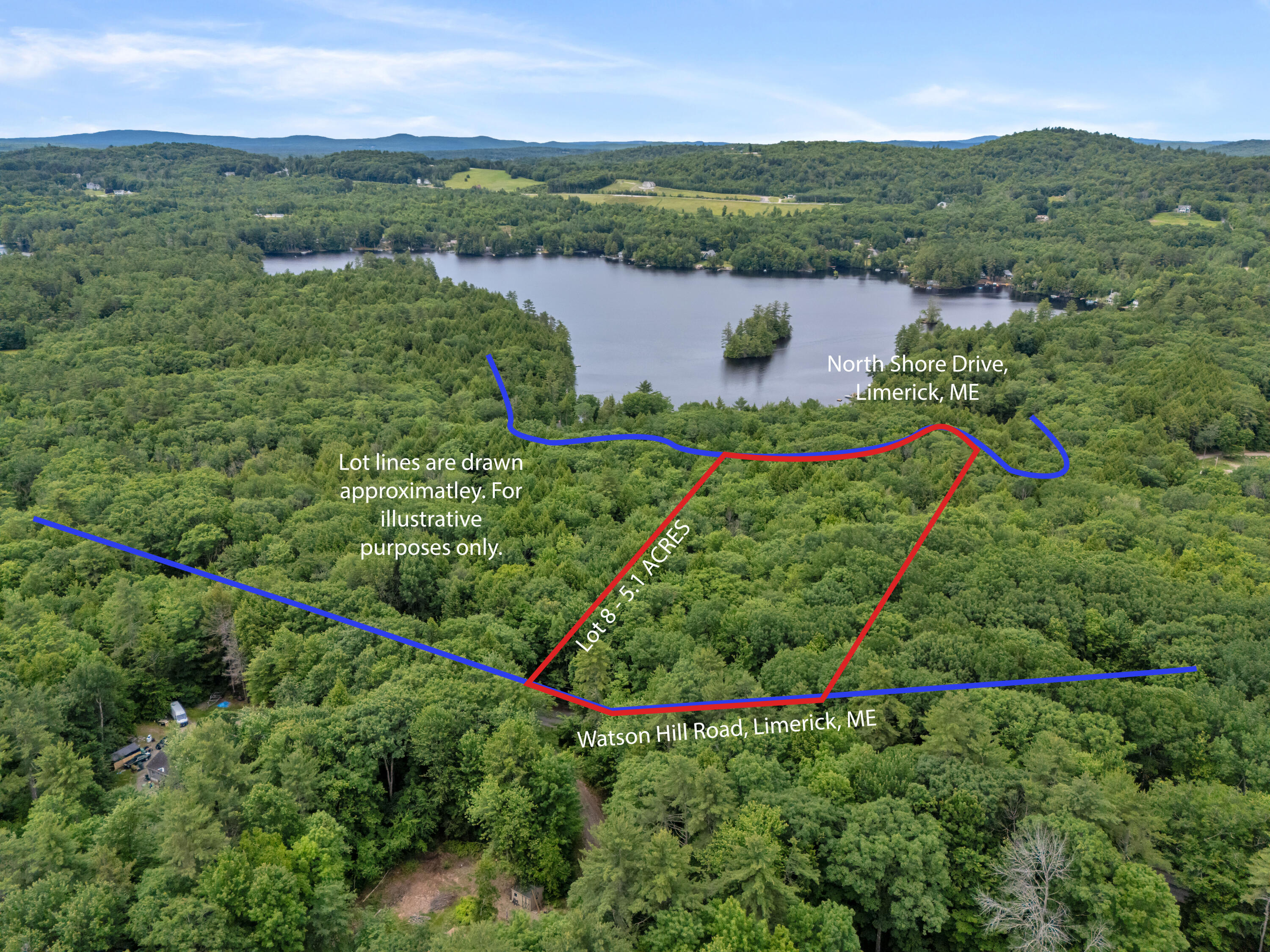 Lot 1-8 Watson Hill Road Limerick, ME 04048 - Photo 2 of 26 Property Boundaries 2
