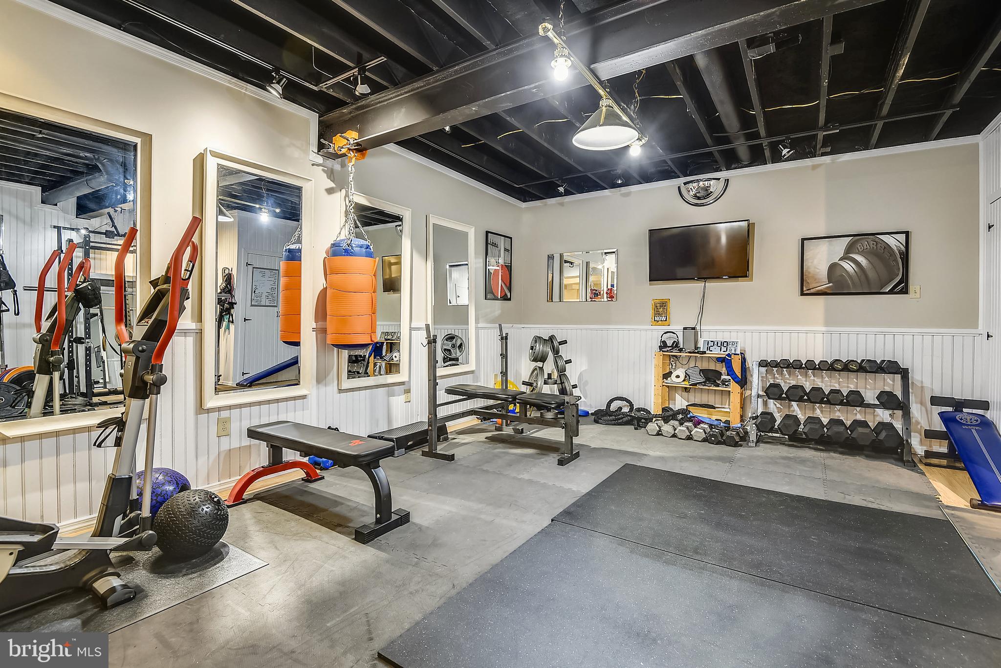 4216 Kings Road Edgewater, MD 21037 - Photo 62 of 74 Basement Gym