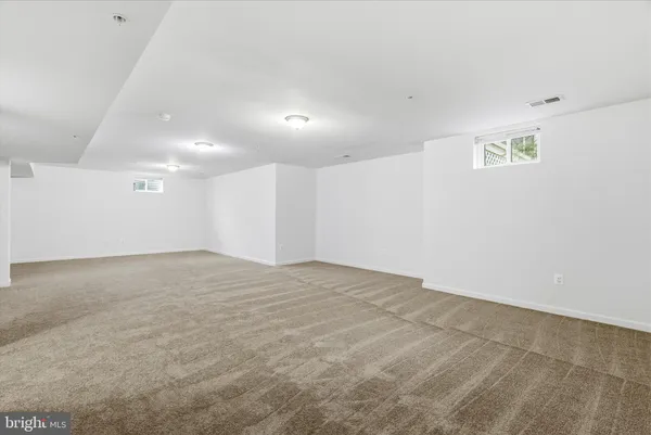 a view of empty room