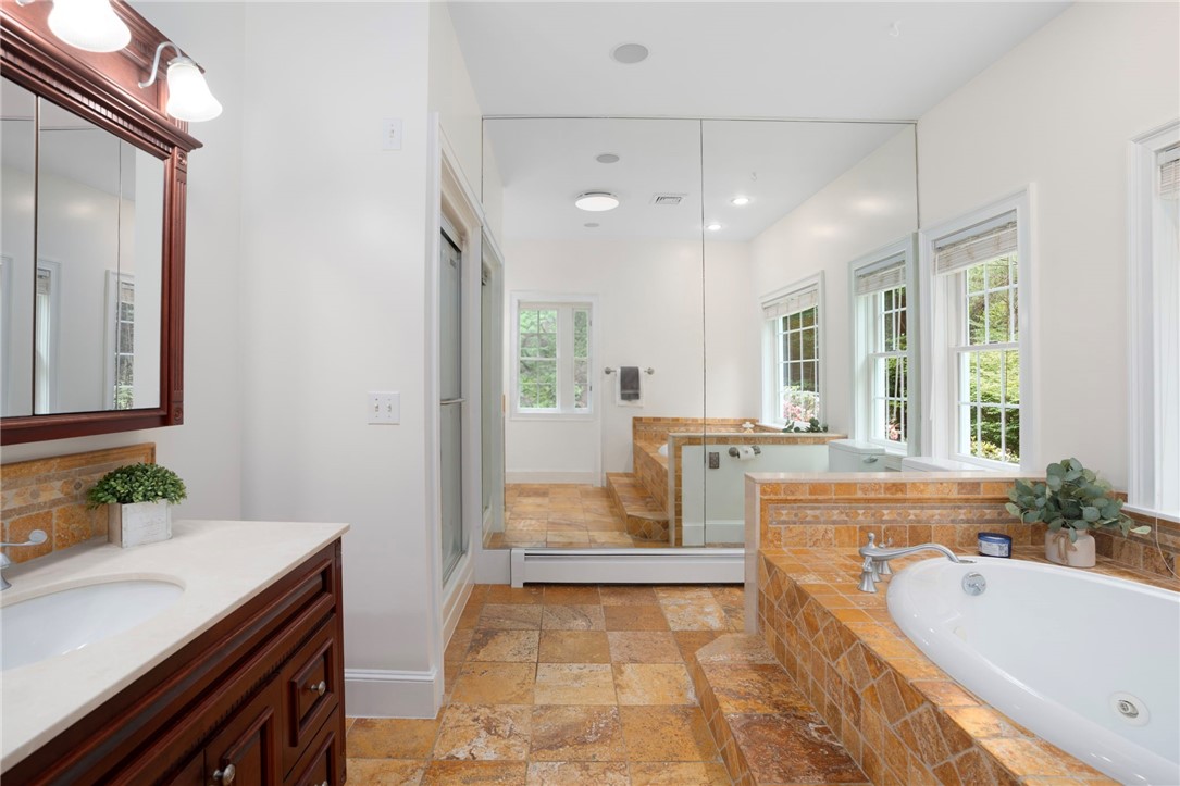 2197 Middle Road East Greenwich, RI 02818 - Photo 15 of 38 Primary bath with whirlpool tub