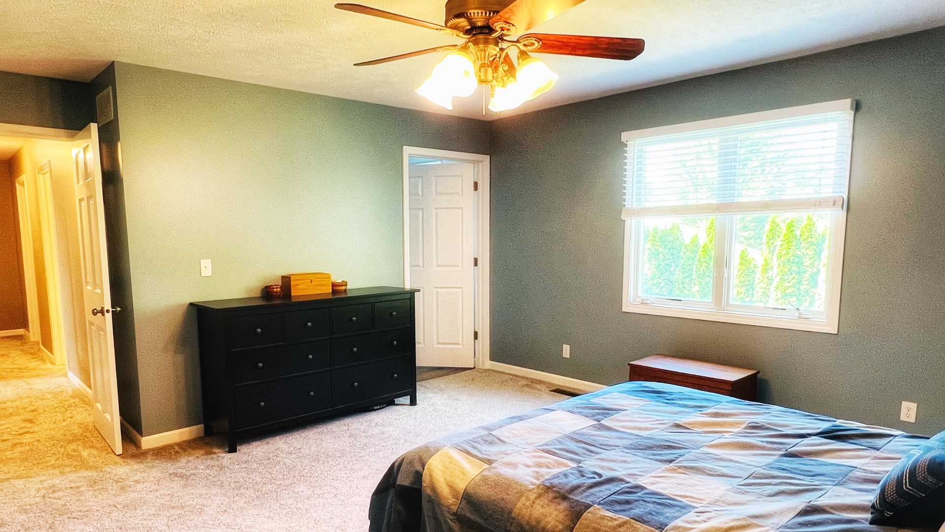 4 Downing Circle Bloomington, IL 61704 - Photo 41 of 69 a bedroom with a bed and a window