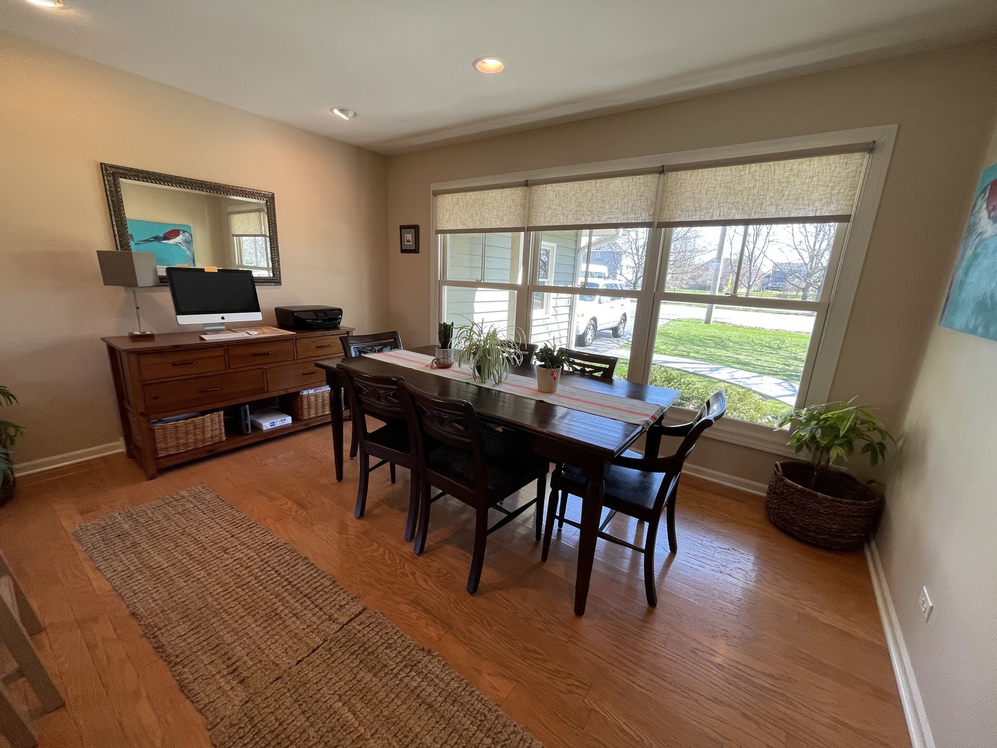 N742 Pleasant Hill Road Wheaton, IL 60187 - Photo 5 of 28 a dining room with furniture and wooden floor