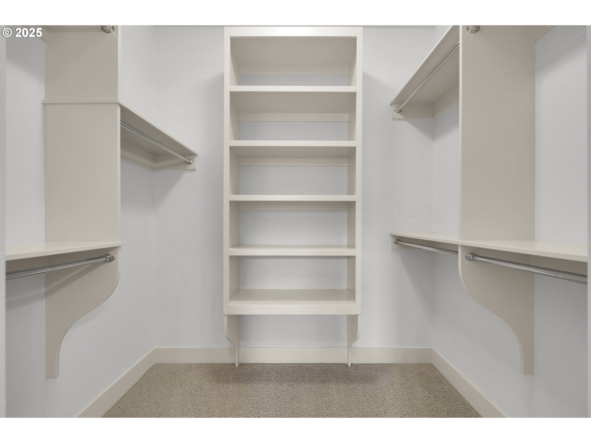 1260 Little John Lane Eugene, OR 97401 - Photo 25 of 44 a view of walk in closet with empty racks