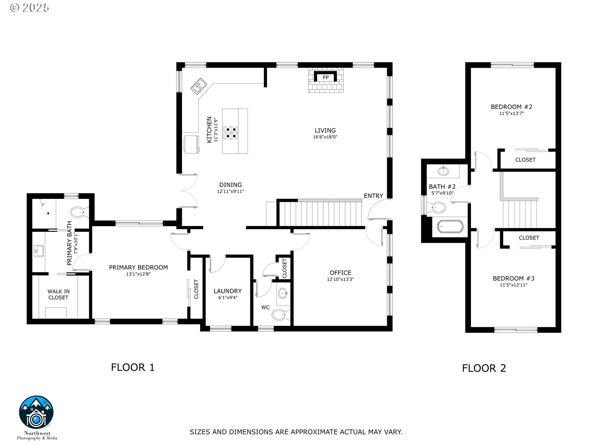1260 Little John Lane Eugene, OR 97401 - Photo 42 of 44 a picture of a floor plan