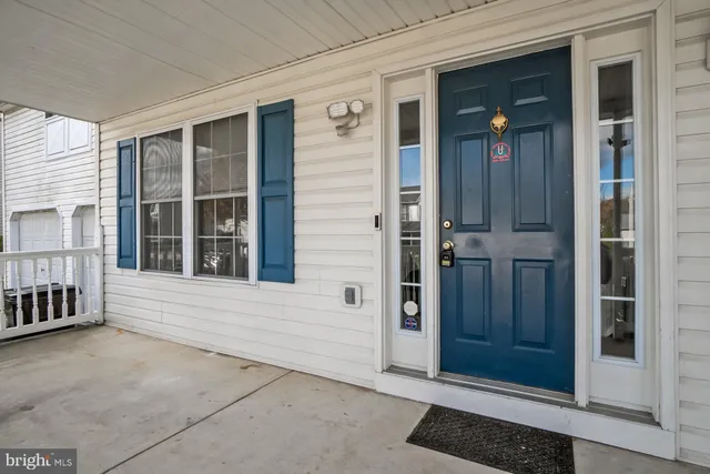 a view of front door of a house