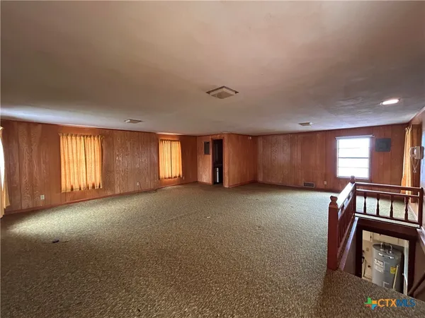 a view of a room with window
