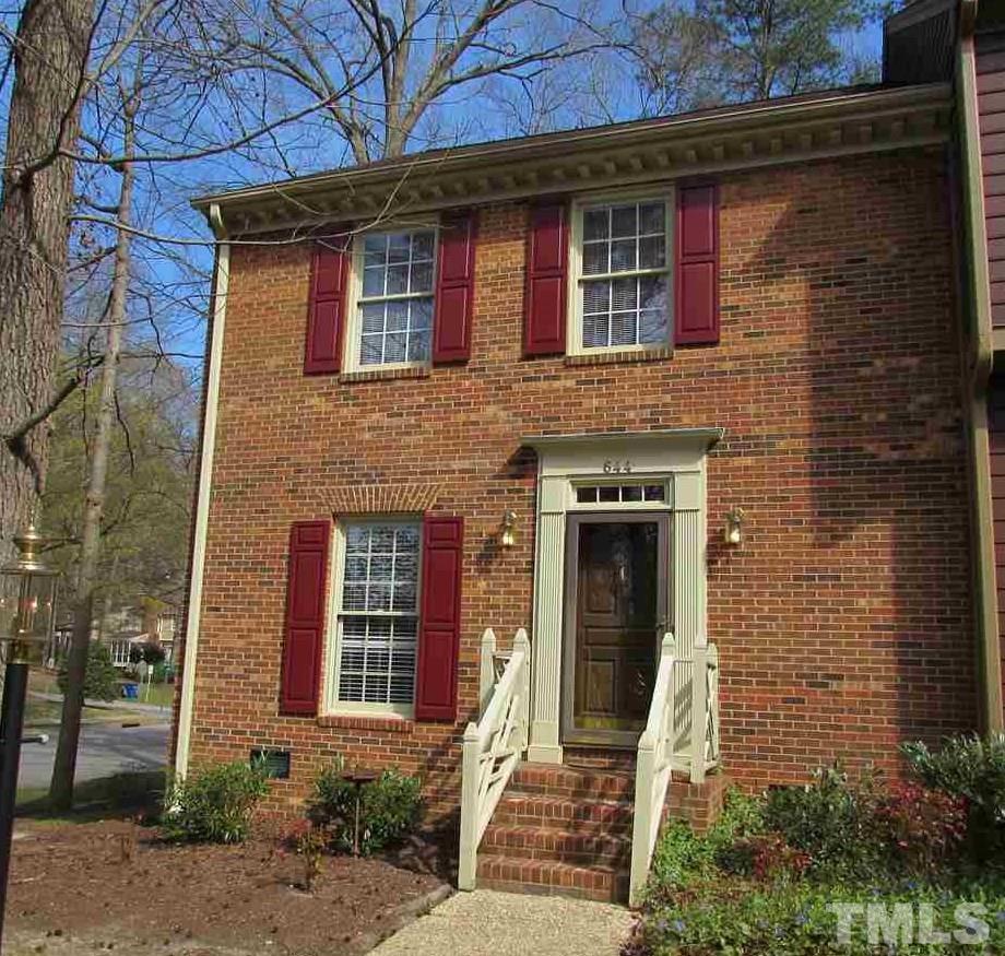644 Weathergreen Drive Raleigh, NC 27615 - Photo 1 of 24 a front view of a house with a yard