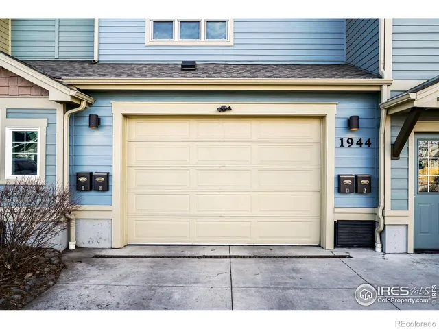 a view of front door of house