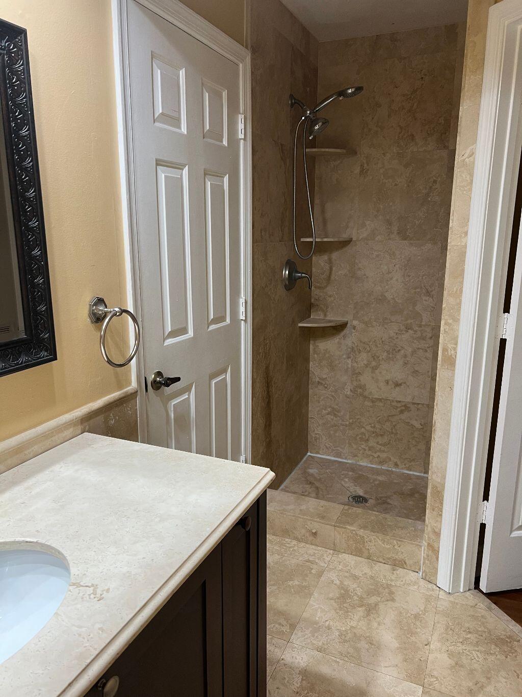 5740 Coach House Circle, Unit E Boca Raton, FL 33486 - Photo 19 of 26 Tammy guest bath shower