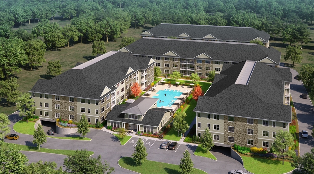 180-202 Old Post Road, Unit 202 Sharon, MA 02067 - Photo 3 of 3 an aerial view of a house