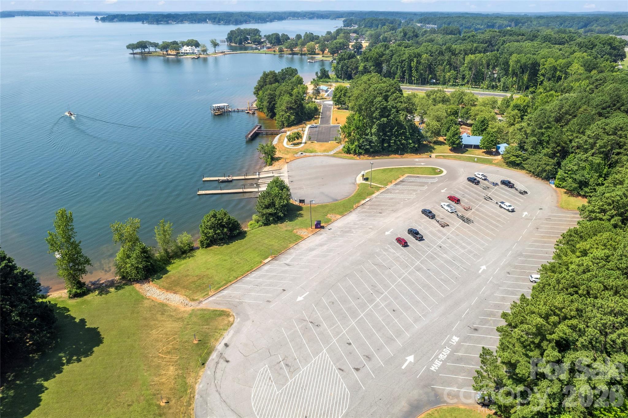 2866 Backwoods Trail Denver, NC 28037 - Photo 44 of 44 an aerial view of a house with a yard