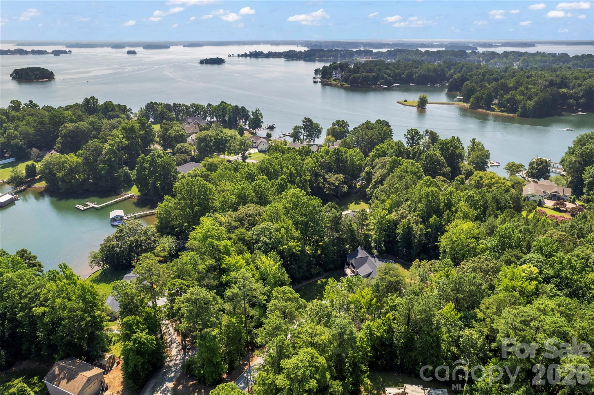2866 Backwoods Trail Denver, NC 28037 - Photo 6 of 44 a view of a lake with a city