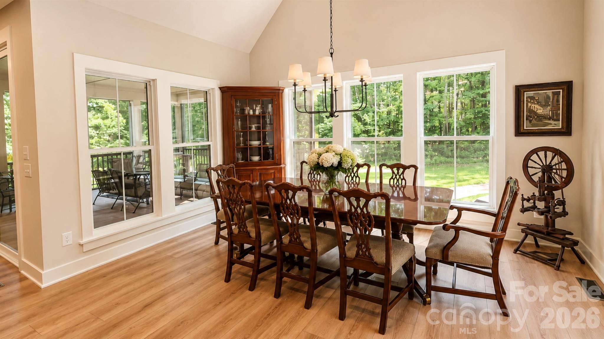 2866 Backwoods Trail Denver, NC 28037 - Photo 10 of 43 a view of a dining room with furniture window and outside view