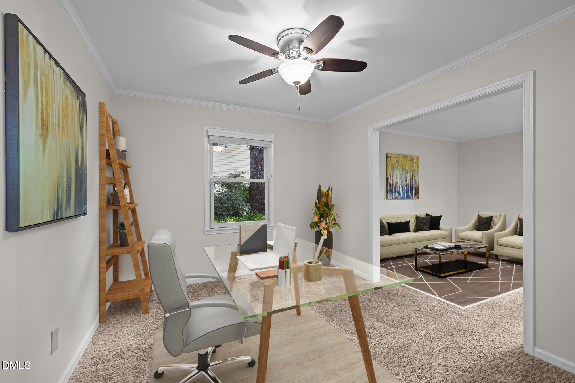 6925 Valley Lake Drive Raleigh, NC 27612 - Photo 13 of 50 a living room with furniture